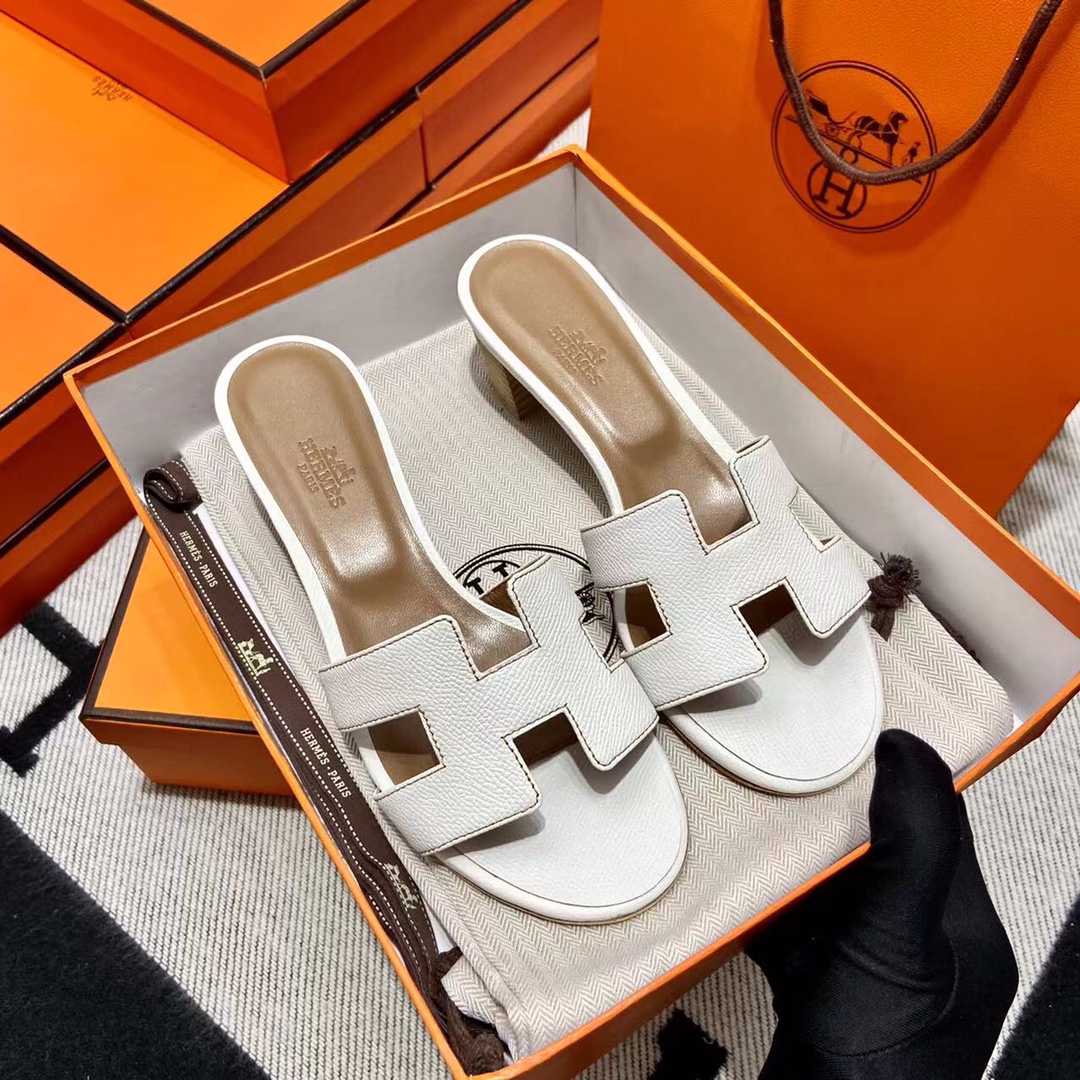 에르메스 올수공 오아시스 슬리퍼 샌들 앱송 56